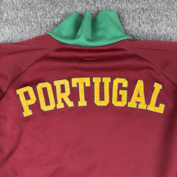 Vintage Adidas Portugal FIFA Jacket Mens XL Soccer World Cup 1974 Trefoil Zip - Picture 8 of 10